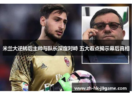 米兰大逆转后主帅与队长深度对峙 五大看点揭示幕后真相